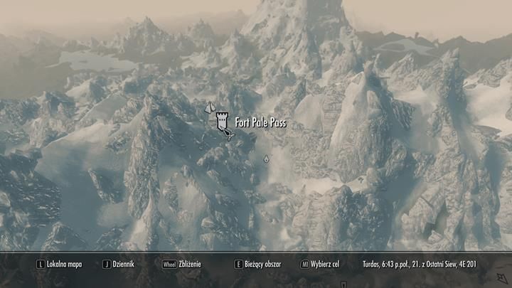 Gdy dotrzesz do fortu, będziesz świadkiem pewnej sceny - A Stormcloack in Chains | Zadania w grze | Skyrim - Skyrim - poradnik, mapy, questy