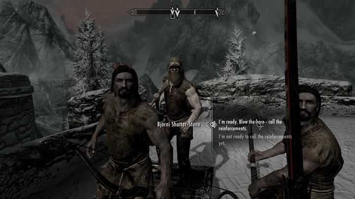 Niezależnie od wyboru, wyjdźcie przez wrota, a czeka cię kolejny wybór - A Stormcloack in Chains | Zadania w grze | Skyrim - Skyrim - poradnik, mapy, questy