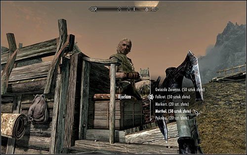 Otwórz mapę świata, dzięki czemu ustalisz, że świątynia Ustengrav znajduje się w północnej części Skyrim, a konkretnie pomiędzy Morthal i Gwiazdą Zaranną - Wyprawa do świątyni Ustengrav (1) | Róg Jurgena Wiatrowładnego | Solucja Skyrim - Skyrim - poradnik, mapy, questy