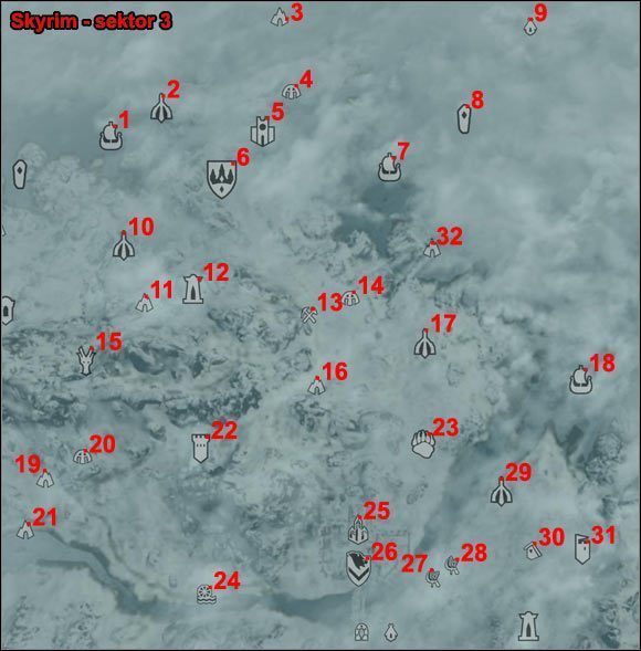 Typ lokacji: statek - 3 - Północno-wschodnie Skyrim (01-09) | Mapy świata w Skyrim - Skyrim - poradnik, mapy, questy