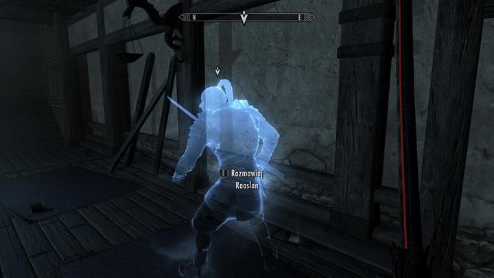 W środku spotkasz Raaslana, ducha który przez ten cały czas do ciebie przemawiał - The Way Home | Zadania w grze | Skyrim - Skyrim - poradnik, mapy, questy