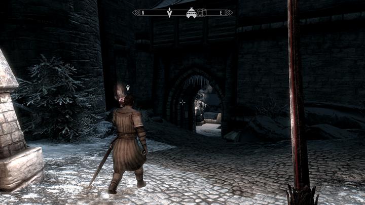 Za bramą natkniesz się na Thalmora. - Service Rewarded | Zadania w grze | Skyrim - Skyrim - poradnik, mapy, questy