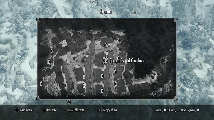 Miejsce rozpoczęcie zadania: Synod Enclave - Undeath at Underpall | Zadania | Skyrim - Skyrim - poradnik, mapy, questy