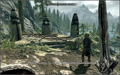 Po drodze zdecydowanie polecam zatrzymać się przy Kamieniach Przeznaczenia (powyższy screen) - Spotkanie się z Gerdur | Cisza przed burzą | Solucja Skyrim - Skyrim - poradnik, mapy, questy