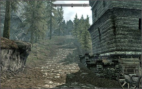 Jeżeli do Samotni zamierzasz dotrzeć o własnych siłach, to warto rozpocząć przy Ustengrav, czyli świątyni badanej przy okazji jednego z wcześniejszych głównych questów - Przedostanie się na przyjęcie w ambasadzie | List żelazny | Solucja Skyrim - Skyrim - poradnik, mapy, questy