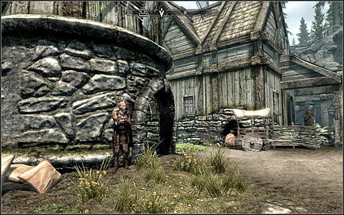 Możesz już wyjść z gospody Pod Mrugającym Ślizgaczem i z Samotni - Przedostanie się na przyjęcie w ambasadzie | List żelazny | Solucja Skyrim - Skyrim - poradnik, mapy, questy