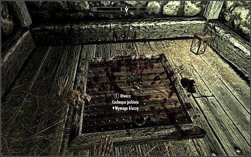 Koniecznie zbadaj ciała pokonanych wartowników, albowiem każdy z nich będzie miał przy sobie klucz do zapadni - Wydostanie się z ambasady | List żelazny | Solucja Skyrim - Skyrim - poradnik, mapy, questy