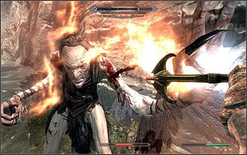 Smok to nie jedyne zagrożenie z jakim musisz sobie poradzić - Wyprawa do Ściany Alduina | Ściana Alduina | Solucja Skyrim - Skyrim - poradnik, mapy, questy