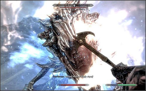 Przygotuj się, bo Alduin po chwili wyląduje gdzieś w okolicy - Stoczenie bitwy z Alduinem | Zguba Alduina | Solucja Skyrim - Skyrim - poradnik, mapy, questy