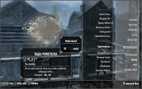 Poznanie danego Słowa Mocy nie oznacza, że od razu można go wykorzystywać, albowiem wymagane jest również zrozumienie jego znaczenia - Krzyki | Skyrim Zestawienia - Skyrim - poradnik, mapy, questy