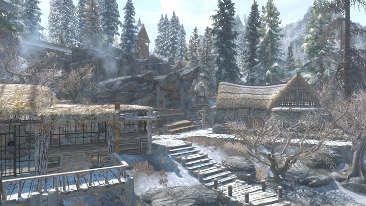 Modyfikacja Windstad Mine pozwala wykupić wspomnianą wcześniej kopalnie i spory kawałek terenu wokół niej - Windstad Mine | Mody do Skyrim - Skyrim - poradnik, mapy, questy