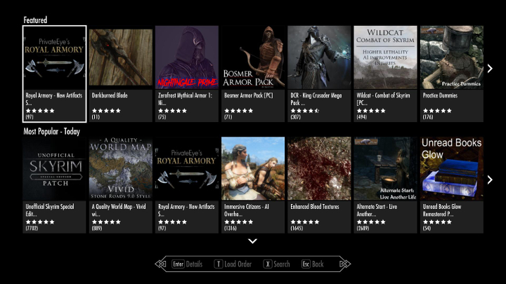 Instalacja w samym menu gry jest bardzo prosta, jednak nie wszyscy moderzy umieszczają tam swoje produkcje. - Jak instalować modyfikacje? | Instalacja modów do Skyrim krok po kroku - Skyrim - poradnik, mapy, questy