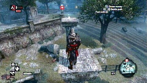 Fragment znajduje się na szczycie kamiennej kolumny - Constantine District (11-21) | Fragmenty Danych Animusa AC Revelations - Assassins Creed: Revelations - poradnik do gry
