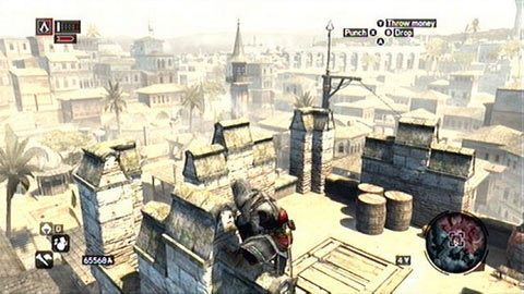 Ten fragment ukryto na jednej z wysokich wież - Bayezid District/Arsenal (01-17) | Fragmenty Danych Animusa AC Revelations - Assassins Creed: Revelations - poradnik do gry