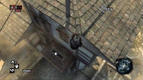Unosi się przy zachodniej ścianie budynku - Bayezid District/Arsenal (18-34) | Fragmenty Danych Animusa AC Revelations - Assassins Creed: Revelations - poradnik do gry