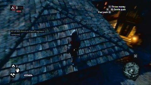 Unosi się nad dachem jednego z budynków - Bayezid District/Arsenal (18-34) | Fragmenty Danych Animusa AC Revelations - Assassins Creed: Revelations - poradnik do gry