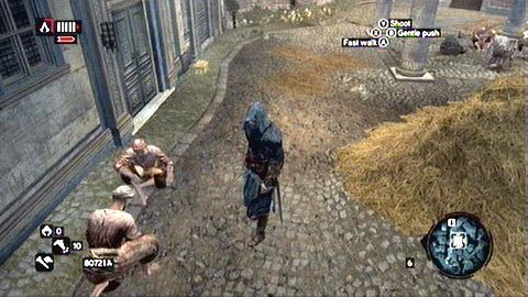 Leży przy ścianie, obok stery siana - Imperial District (01-13) | Skrzynie ze skarbami Assassins Creed Revelations - Assassins Creed: Revelations - poradnik do gry