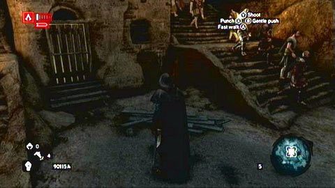 Znajduje się w ciemny rogu pod schodami - Capadocia | Skrzynie ze skarbami w Assassins Creed Revelations - Assassins Creed: Revelations - poradnik do gry