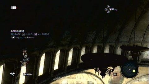 Gdy droga się skończy, wejdź kawałek wyżej i przeskocz na żyrandol - Hagia Sophias Secret (2) | Ishak Pashas Memoir Pages w AC Revelations - Assassins Creed: Revelations - poradnik do gry