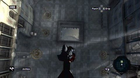 Po krótkiej animacji zeskocz do podziemnego jeziorka - Hagia Sophias Secret (2) | Ishak Pashas Memoir Pages w AC Revelations - Assassins Creed: Revelations - poradnik do gry