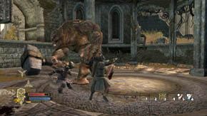 Te olbrzymie bestie są bardzo wytrzymałe i walka z nimi jest dość długa - Dzielnice zewnętrzne | Rozdział 1 | Władca Pierścieni Wojna na Północy - Władca Pierścieni: Wojna na Północy - poradnik do gry