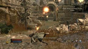 Skorzystaj ze świetlistych wrót, aby przejść do następnej lokacji i zapisać grę - Dzielnice wewnętrzne (1) | Rozdział 1 | Władca Pierścieni Wojna na Północy - Władca Pierścieni: Wojna na Północy - poradnik do gry