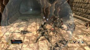 Po wykończeniu go zajmij się wojownikami - Dzielnice wewnętrzne (2) | Rozdział 1 | Władca Pierścieni Wojna na Północy - Władca Pierścieni: Wojna na Północy - poradnik do gry