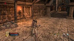 Przy schodach po prawej rośnie kwiat - Cytadela | Rozdział 1 | Władca Pierścieni Wojna na Północy - Władca Pierścieni: Wojna na Północy - poradnik do gry