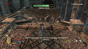 Drugi to dwa szybkie gobliny i trzech wojowników orków (nadejdą z lewych schodów), zaś następny - pięciu wojowników orków, którzy wejdą po schodach po prawej - Cytadela | Rozdział 1 | Władca Pierścieni Wojna na Północy - Władca Pierścieni: Wojna na Północy - poradnik do gry