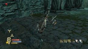 Zombie i duchy-wojownicy zaczną schodzić z szerokich schodów, a na miejsce zabitych pojawiać się będą następni - Kurhan Amon Gorthad (2) | Rozdział 2 | Władca Pierścieni Wojna na Północy - Władca Pierścieni: Wojna na Północy - poradnik do gry