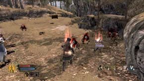 Prowadzą one do miejsca, w którym musisz przeskoczyć z jednej skały na drugą - Zimne Góry (1) | Rozdział 3 | Władca Pierścieni Wojna na Północy - Władca Pierścieni: Wojna na Północy - poradnik do gry