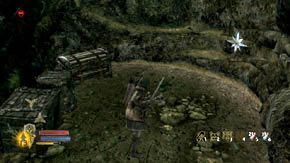 Biegnij w górę strumienia i trzymaj się go cały czas, aż zauważysz na ziemi ślady stóp (o ile grasz Eradanem) - Zimne Góry (2) | Rozdział 3 | Władca Pierścieni Wojna na Północy - Władca Pierścieni: Wojna na Północy - poradnik do gry