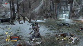 Z resztą przeciwników powinieneś sobie jakoś poradzić, tylko nie daj się otoczyć i lecz towarzyszy, jeśli któryś padnie - Wysokie Wrzosowiska (2) | Rozdział 3 | Władca Pierścieni Wojna na Północy - Władca Pierścieni: Wojna na Północy - poradnik do gry