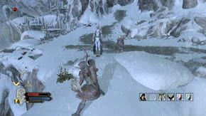 Drugą walkę stoczysz z kilkoma wojownikami i ciężko opancerzonym orkiem - Górska przełęcz | Rozdział 4 | Władca Pierścieni Wojna na Północy - Władca Pierścieni: Wojna na Północy - poradnik do gry