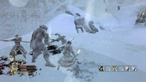 Po prawej jest wejście na górę - Górska przełęcz | Rozdział 4 | Władca Pierścieni Wojna na Północy - Władca Pierścieni: Wojna na Północy - poradnik do gry