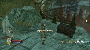 Zeskocz przez otwór w ścianie i wybiegnij przez drzwi po lewej - Wnętrze góry | Rozdział 4 | Władca Pierścieni Wojna na Północy - Władca Pierścieni: Wojna na Północy - poradnik do gry