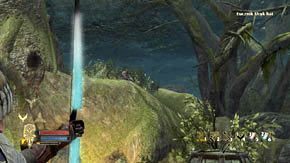 Przy wejściu do obozu orków, po prawej, rośnie kwiat - Cieniste ścieżki | Rozdział 5 | Władca Pierścieni Wojna na Północy - Władca Pierścieni: Wojna na Północy - poradnik do gry