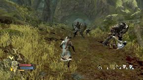 Biegnij na koniec obozu, aby uwolnić więźnia - Leśne moczary | Rozdział 5 | Władca Pierścieni Wojna na Północy - Władca Pierścieni: Wojna na Północy - poradnik do gry