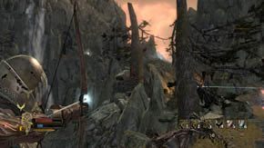 Postaraj się wywabić wrogów walczących bezpośrednio, aby ci atakujący na dystans nie byli w stanie cię ostrzeliwać - Góry Szare (1) | Rozdział 6 | Władca Pierścieni Wojna na Północy - Władca Pierścieni: Wojna na Północy - poradnik do gry