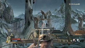 Po chwili usłyszysz komunikat o wieżach z lewej strony - Rozdział 7 - Nordinbad | Finał | Władca Pierścieni Wojna na Północy - Władca Pierścieni: Wojna na Północy - poradnik do gry