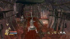 Biegnij przed siebie, zniszcz beczkę, a potem idź w prawo, na górę - Karn Dum | Finał | Władca Pierścieni Wojna na Północy - Władca Pierścieni: Wojna na Północy - poradnik do gry