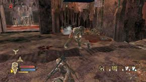 Wracaj do wielkiej sali z bramą, ale nie zapomnij przeszukiwać po drodze cel - Karn Dum | Finał | Władca Pierścieni Wojna na Północy - Władca Pierścieni: Wojna na Północy - poradnik do gry