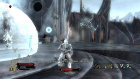 Dlatego nie walcz z nim bezpośrednio wręcz, tylko uderzaj z tyłu, kiedy będzie zajęty twoimi towarzyszami, a jeszcze lepiej atakuj go z dystansu celując w głowę - Cytadela Karn Dum | Finał | Władca Pierścieni Wojna na Północy - Władca Pierścieni: Wojna na Północy - poradnik do gry