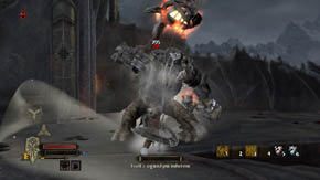 Gdy zdrowie bossa spadnie do połowy, przywoła on Trolla z ognistym młotem - Cytadela Karn Dum | Finał | Władca Pierścieni Wojna na Północy - Władca Pierścieni: Wojna na Północy - poradnik do gry