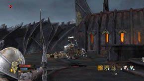 Po unieszkodliwieniu wrogów wracaj do walki z bossem - Cytadela Karn Dum | Finał | Władca Pierścieni Wojna na Północy - Władca Pierścieni: Wojna na Północy - poradnik do gry