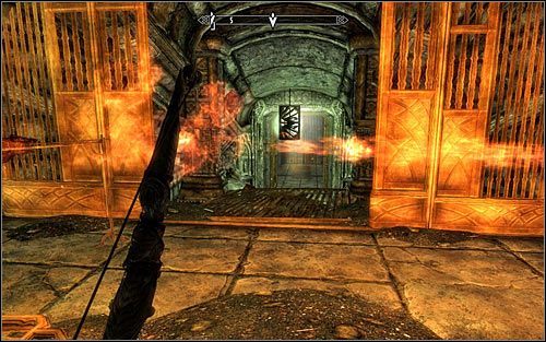 Do dużej sali, w której przebywa Alain prowadzą dwie różne ścieżki - Nie czas na łzy (1) | Zadania Mrocznego Bractwa | Solucja Skyrim - Skyrim - poradnik, mapy, questy