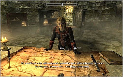 Otwórz mapę świata i potwierdź chęć wybrania się do Sanktuarium Mrocznego Bractwa - Przerwane milczenie | Zadania Mrocznego Bractwa | Solucja Skyrim - Skyrim - poradnik, mapy, questy