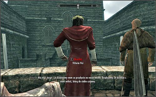 Jak już wcześniej wspomniałem, Vittorię Vici będziesz mógł zabić na kilka różnych sposobów, przy czym ja polecam trzy z nich - Póki śmierć nas nie rozłączy | Zadania Mrocznego Bractwa | Solucja Skyrim - Skyrim - poradnik, mapy, questy