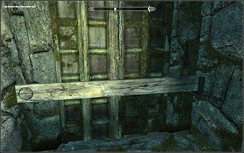 Jeżeli masz zamiar utrzymać Cycerona przy życiu, to musisz zgodnie z uzyskaną informacją zostawić go w spokoju wyjść z Sanktuarium - Lek na szaleństwo (2) | Zadania Mrocznego Bractwa | Solucja Skyrim - Skyrim - poradnik, mapy, questy