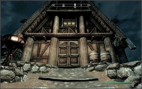 Zgodnie z sugestią z opisu zlecenia, mógłbyś zaczekać aż Anoriath opuści bramy miasta i wybierze się na polowanie, przy czym niestety myśliwy rzadko się na takie coś zdecyduje - Zlecenie- Zabij Anoriatha | Zadania Mrocznego Bractwa | Solucja Skyrim - Skyrim - poradnik, mapy, questy